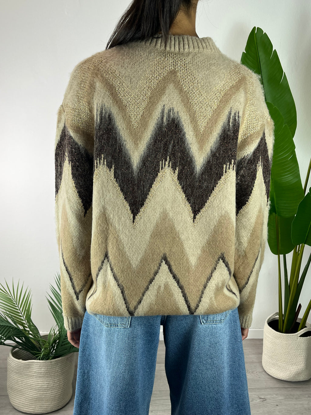 Maglione Cammello Tensione In