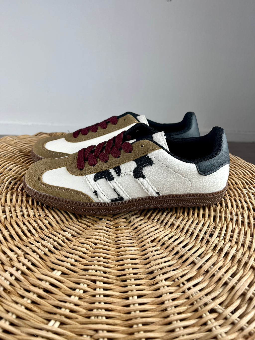 Sneakers da tempo libero - Beige e Bianco
