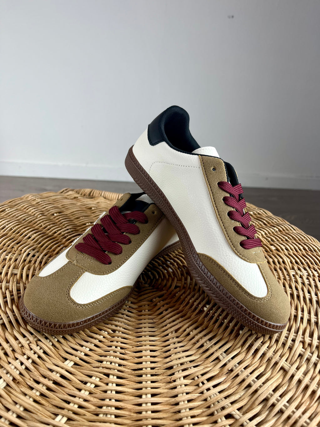 Sneakers da tempo libero - Beige e Bianco