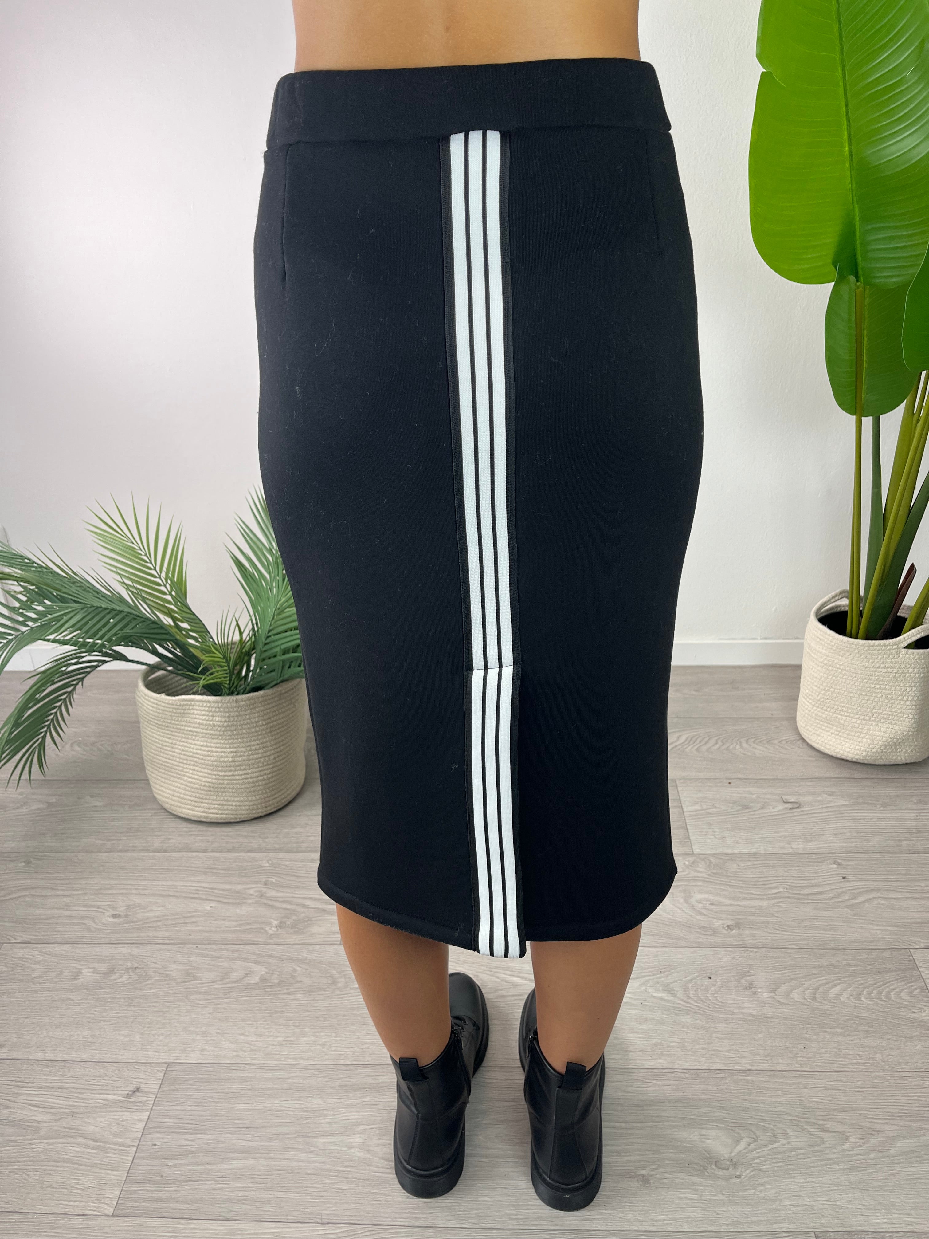 Gonna Righe Nera Kikisix