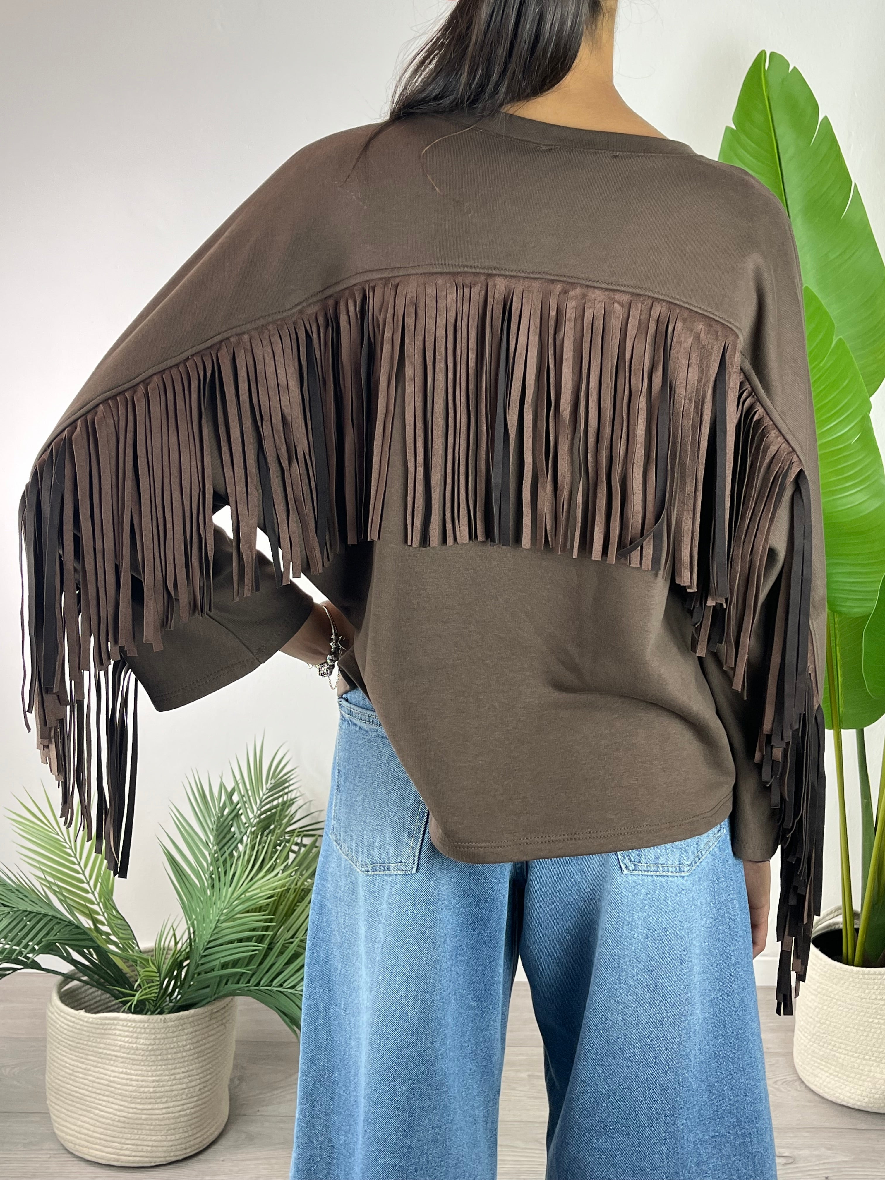 Felpa Frange Moro Kikisix