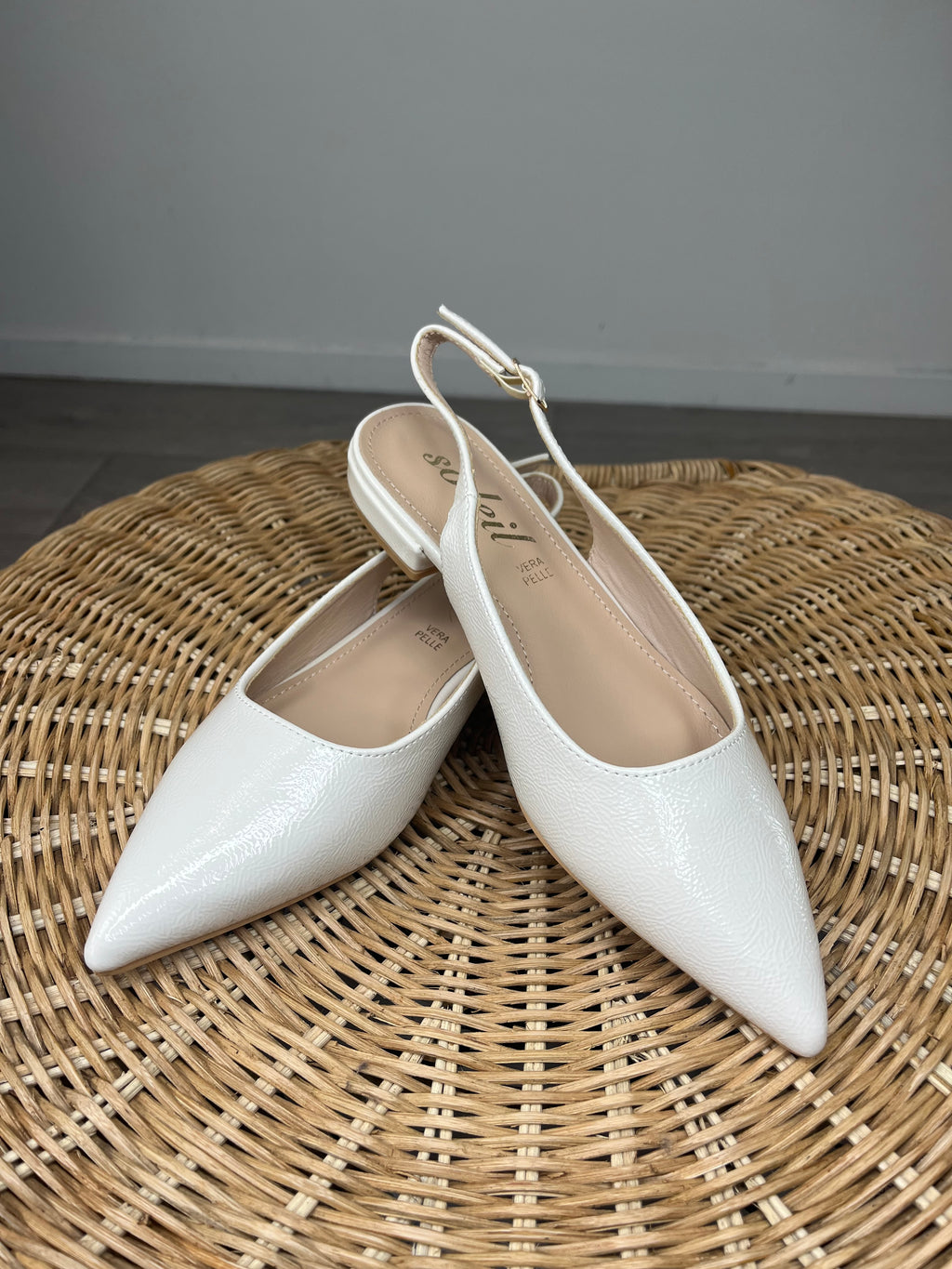 Ballerina a punta - Beige