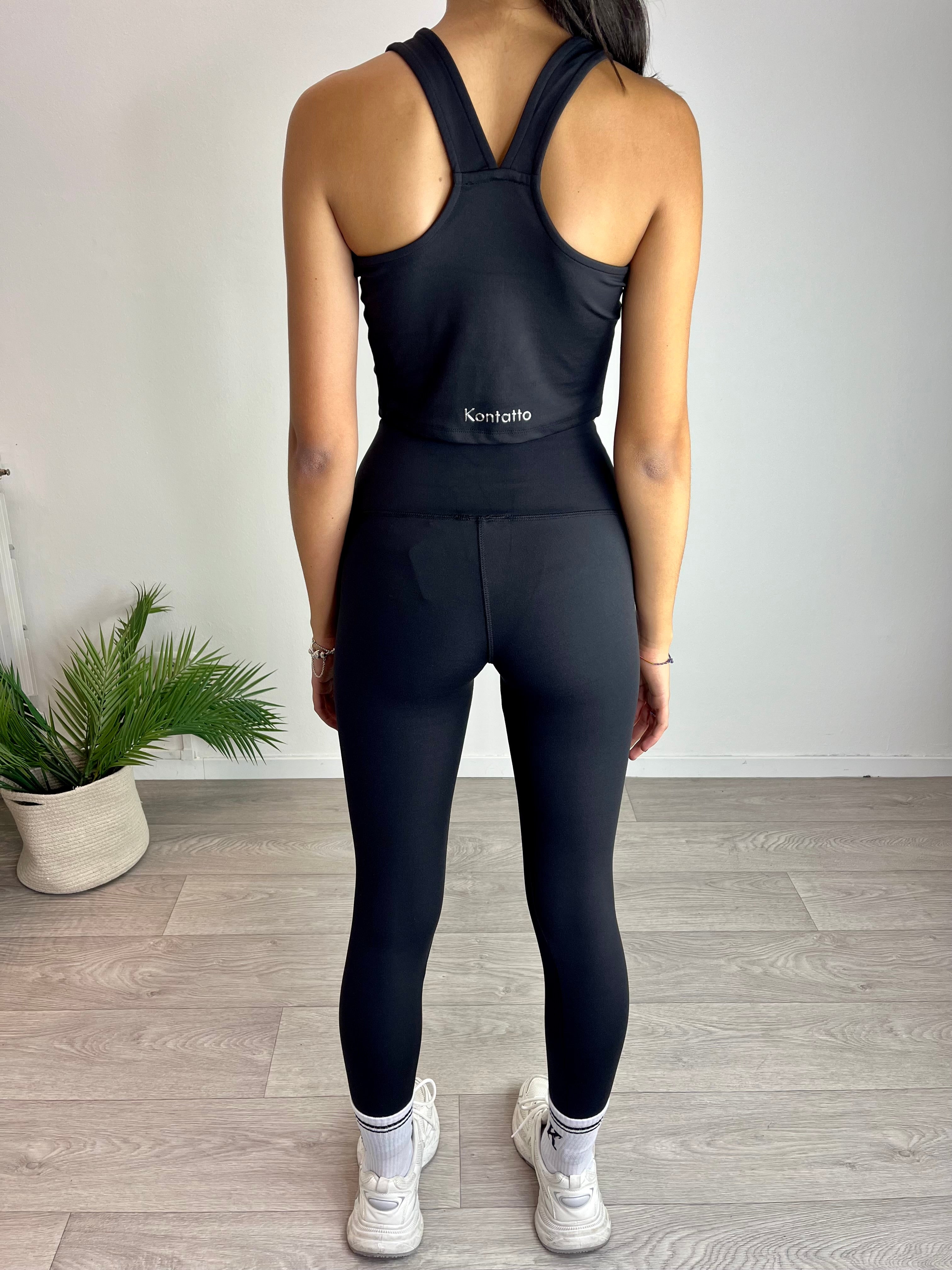 Leggins Sportivo Nero - Kontatto