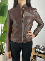 Giubbino in ecopelle Moro Please