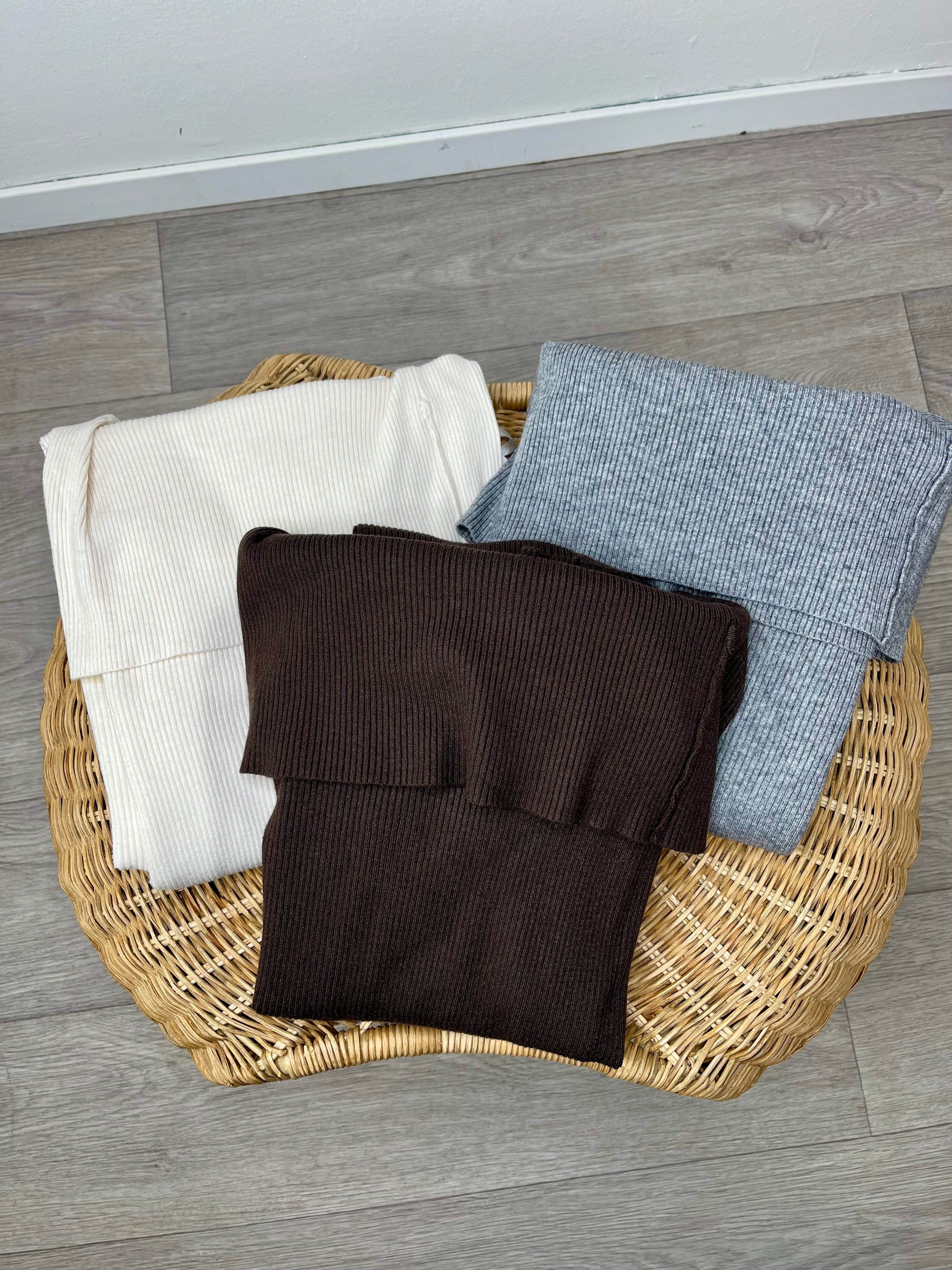 Abito lungo in maglia Burro - Kikisix