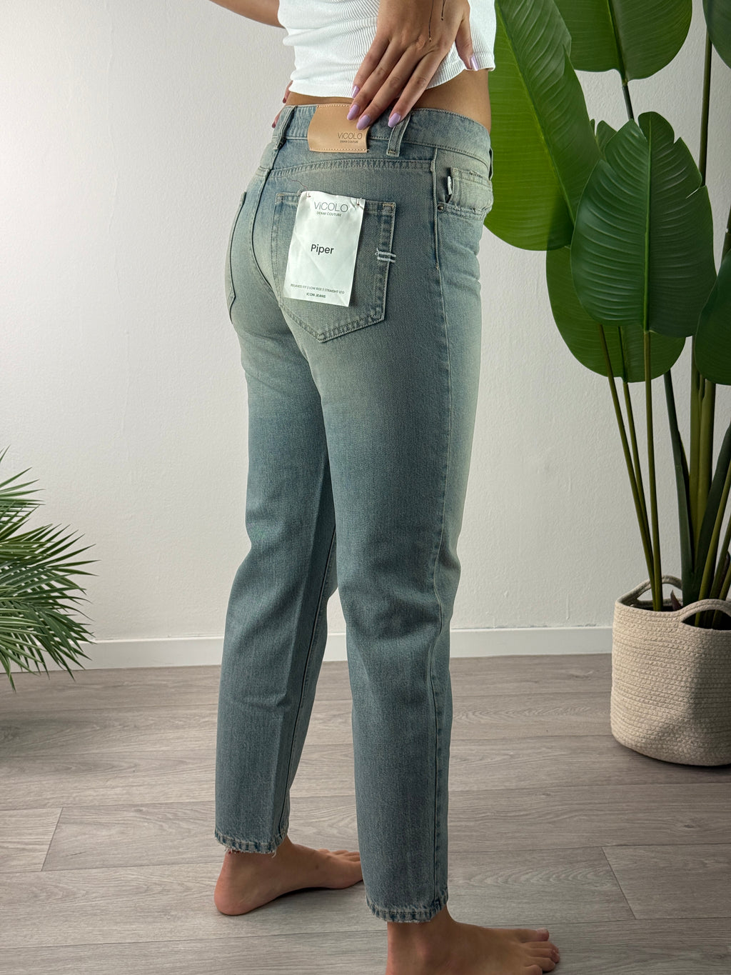 Denim Piper Thè Vicolo