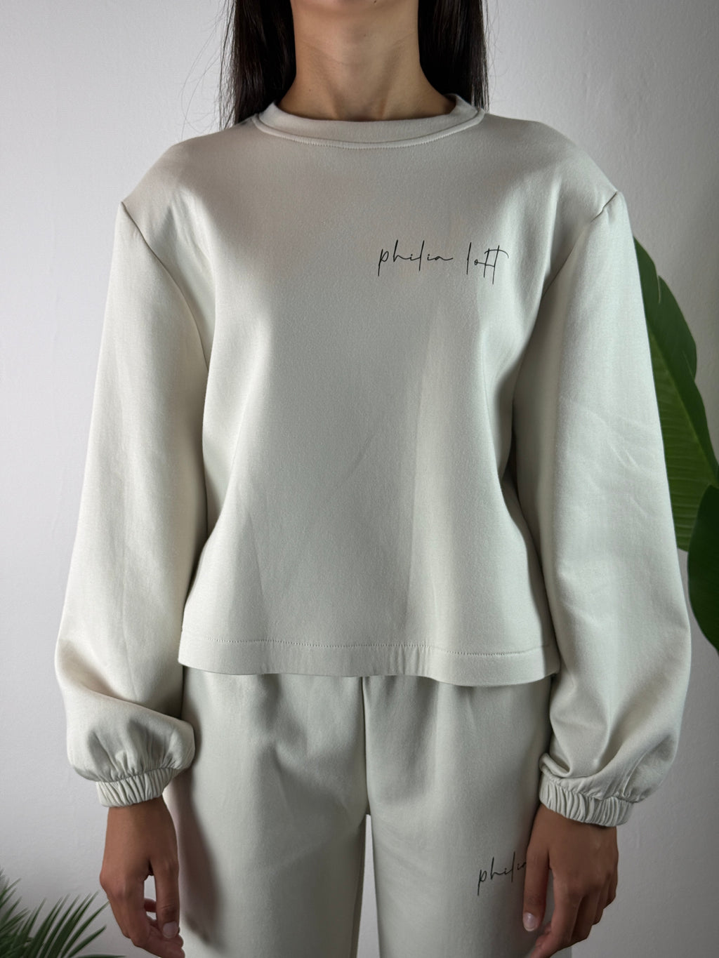 Felpa Gesso Philia Loft