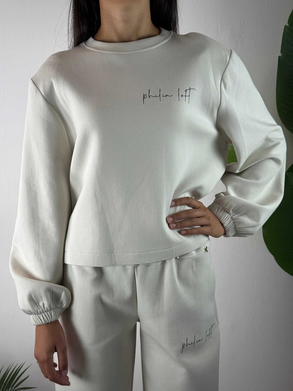 Felpa Gesso Philia Loft