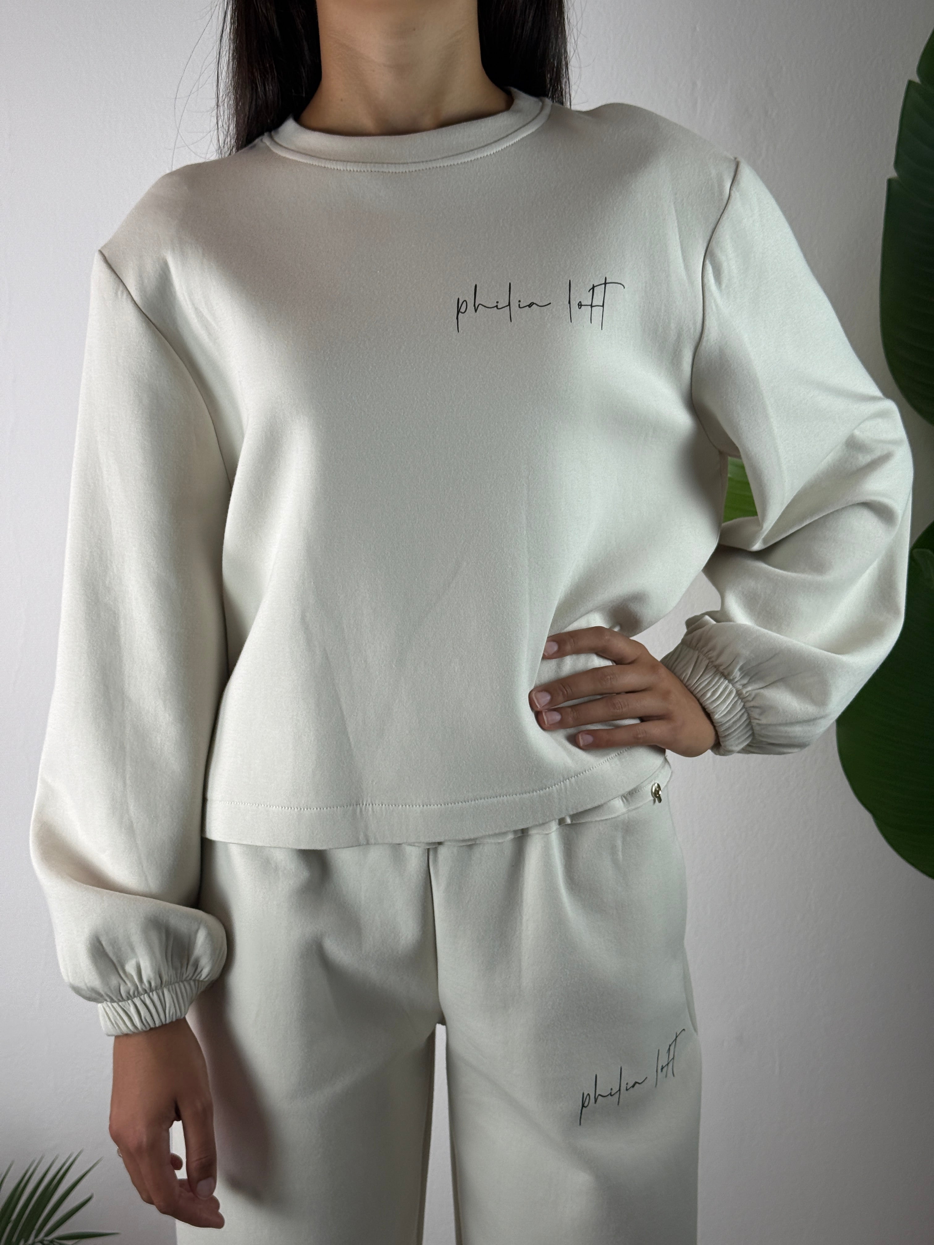 Felpa Gesso Philia Loft