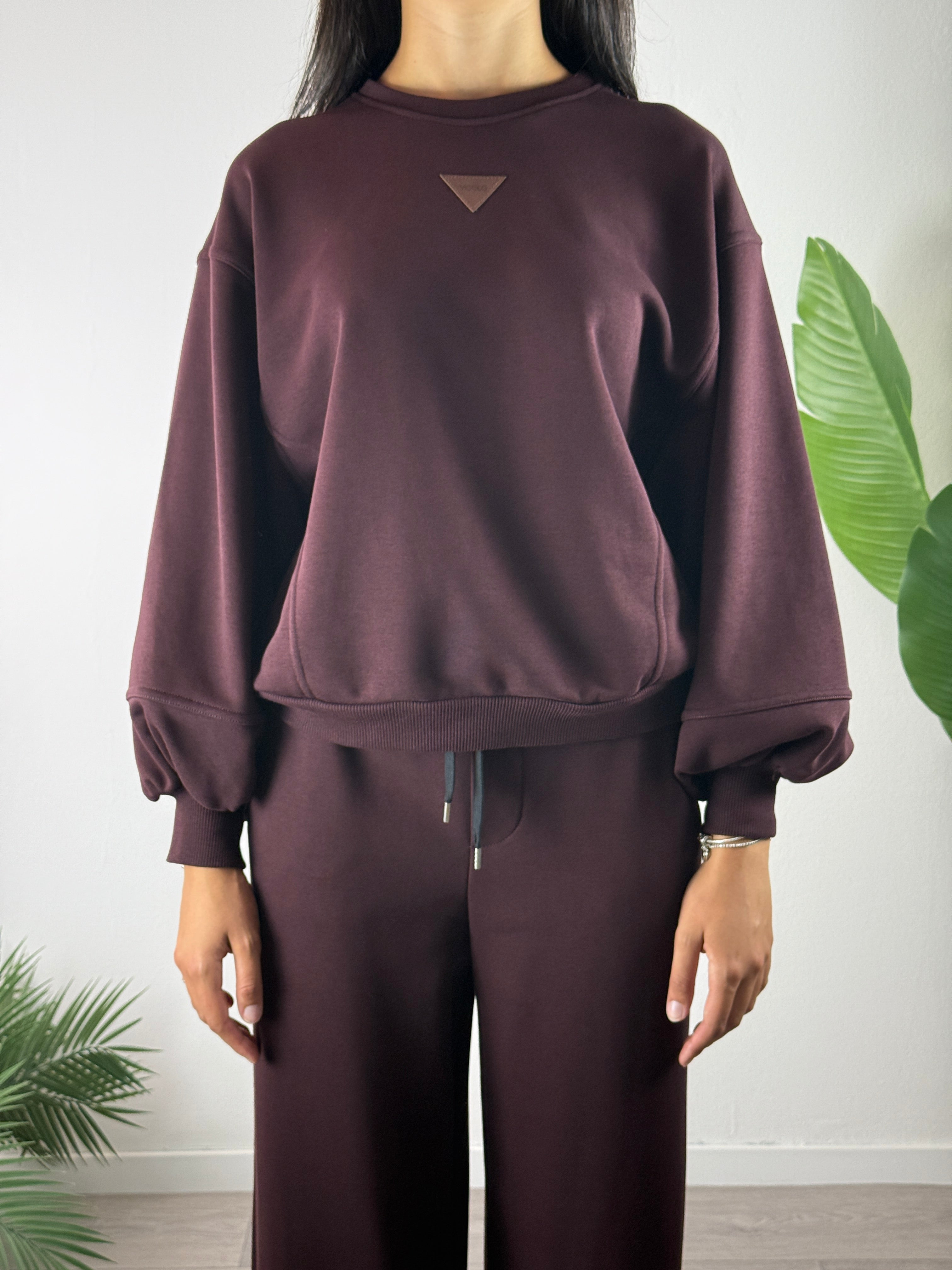 Felpa palloncino bordeaux Vicolo