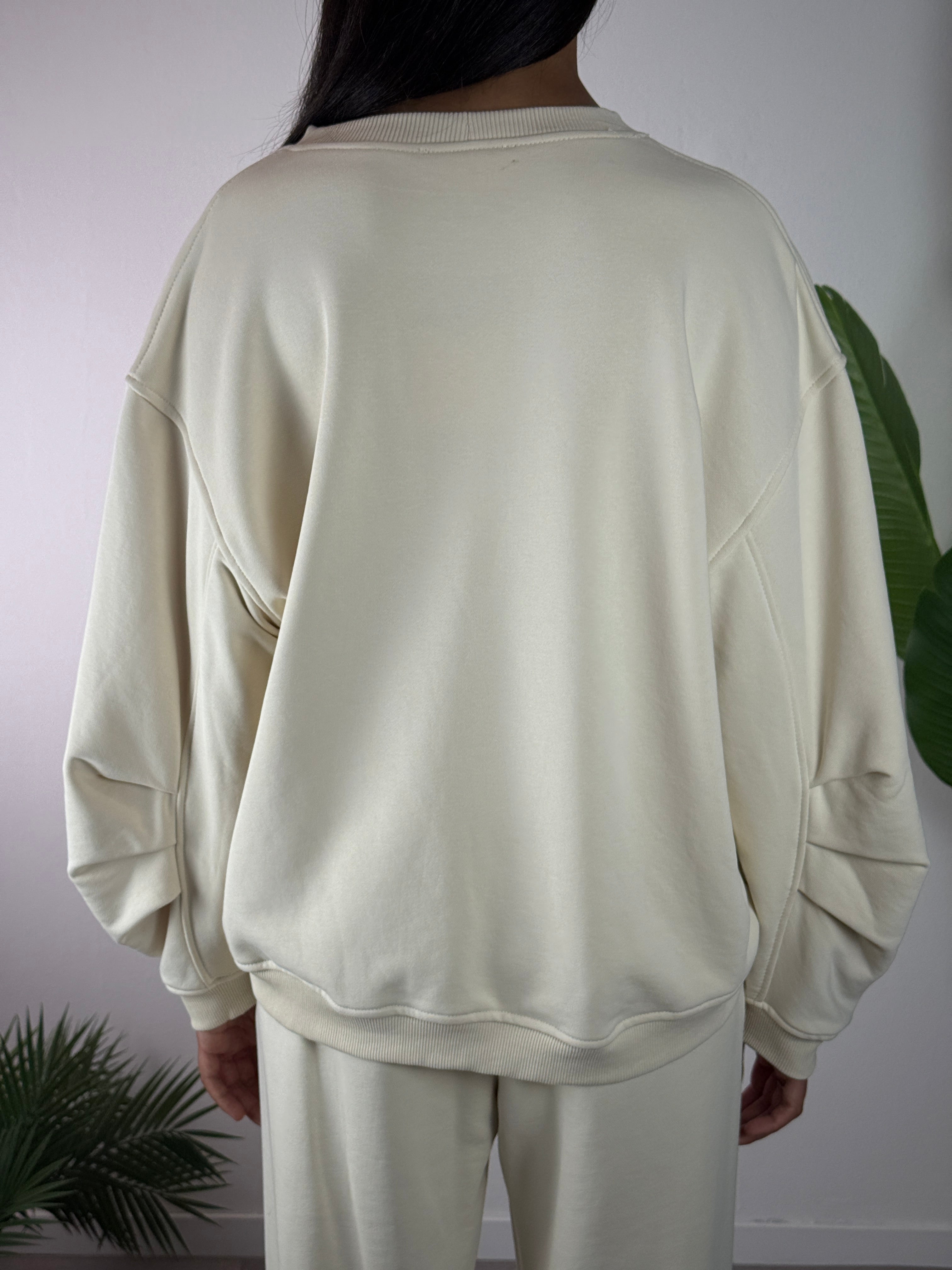 Felpa stampa Burro Vicolo