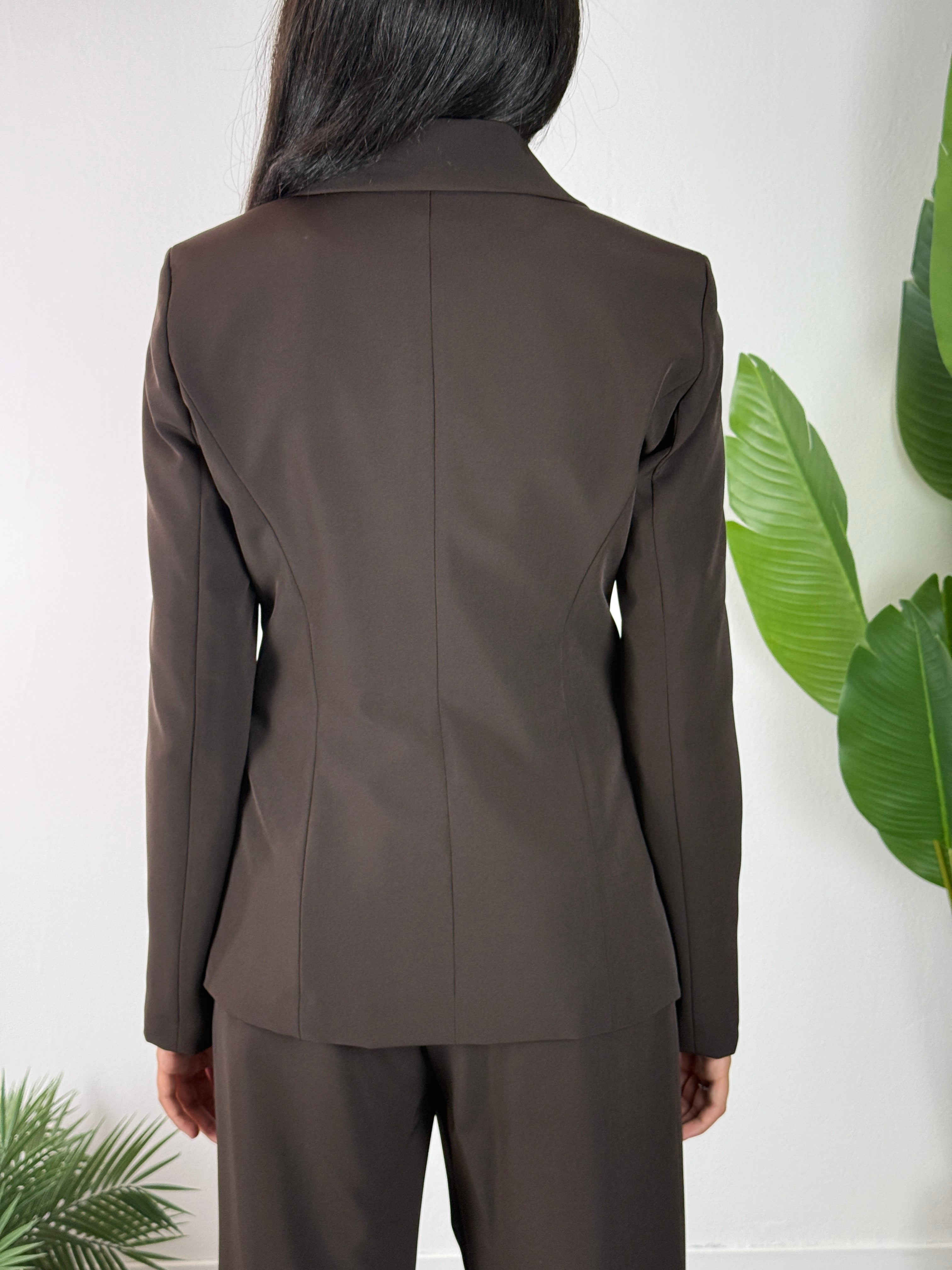 Blazer Doppiopetto Moro Tensione In