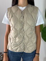Gilet Piumino Beige Vicolo