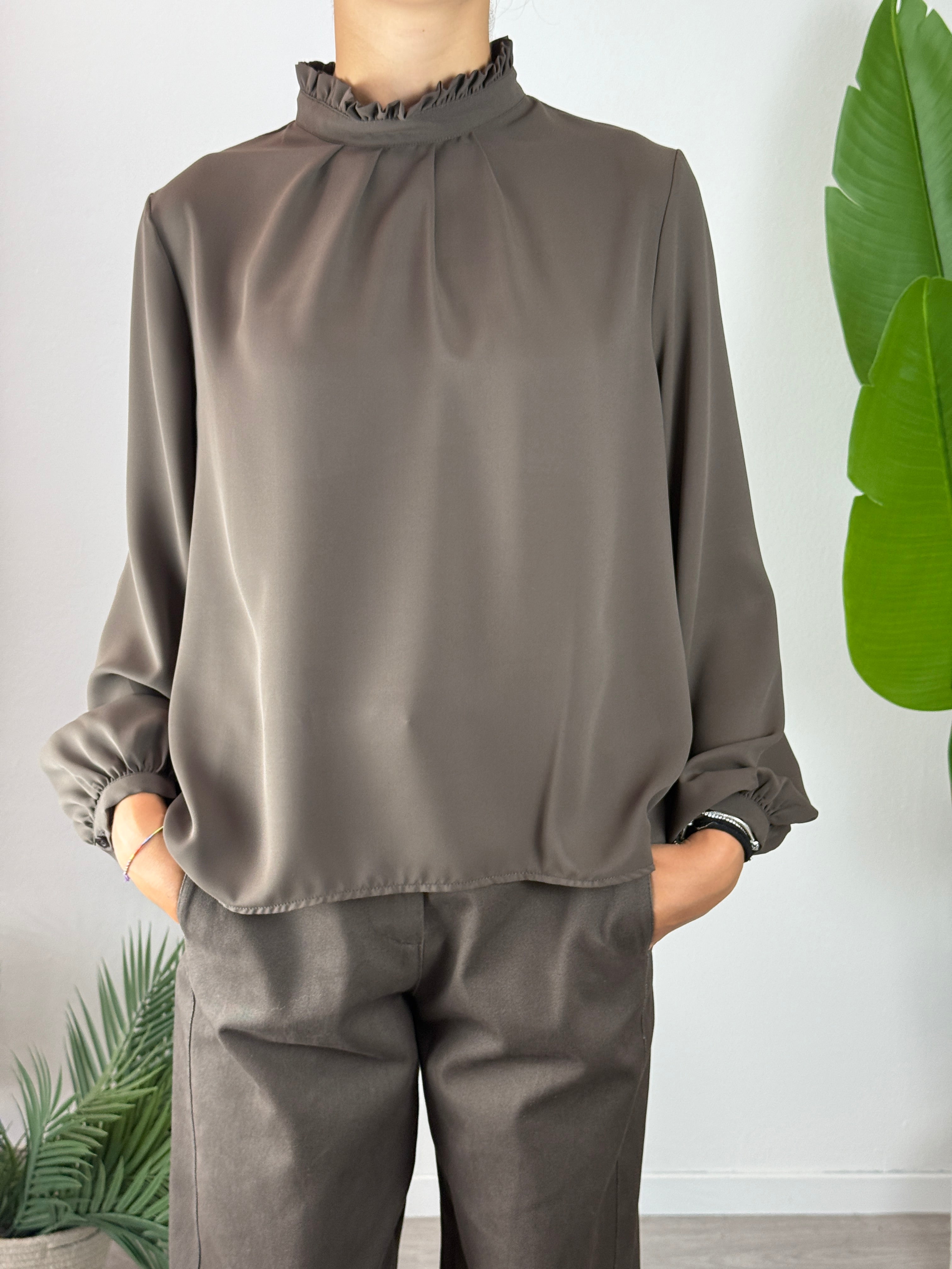 Blusa Fluida Moro Kikisix