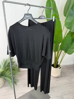 Pantalone Lurex Nero Kontatto