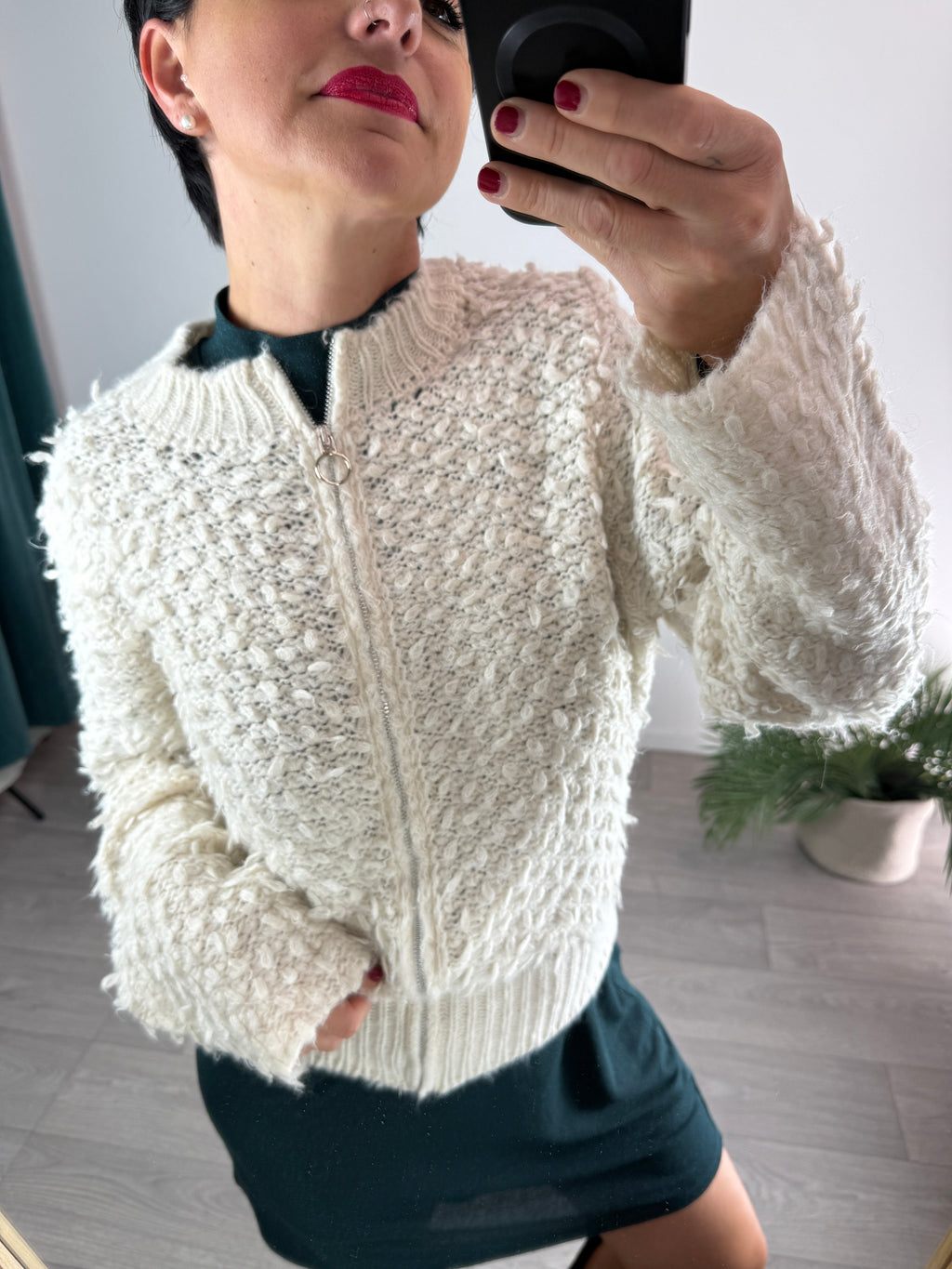 Maglione Puff Burro Kikisix