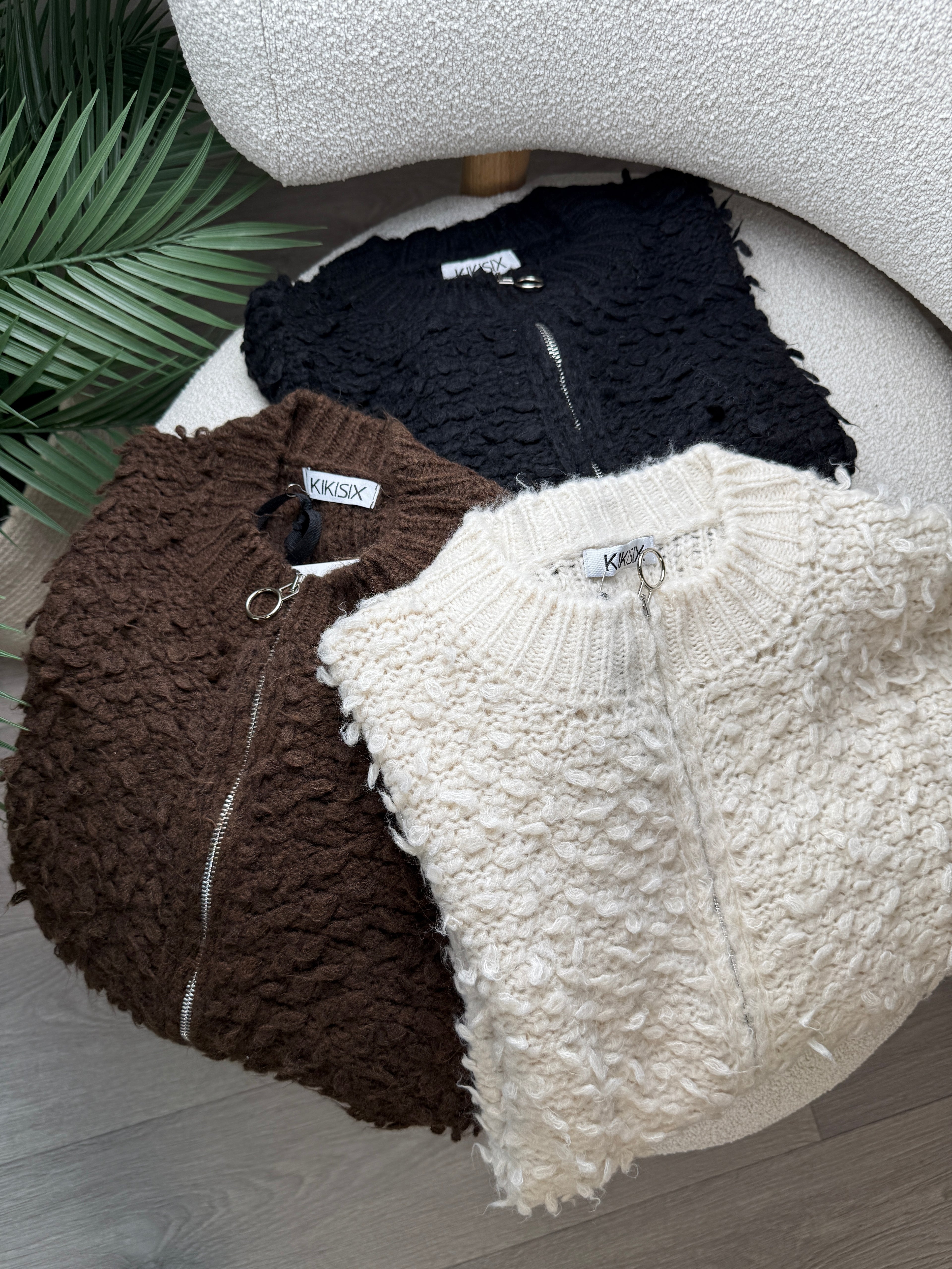 Maglione Puff Burro Kikisix