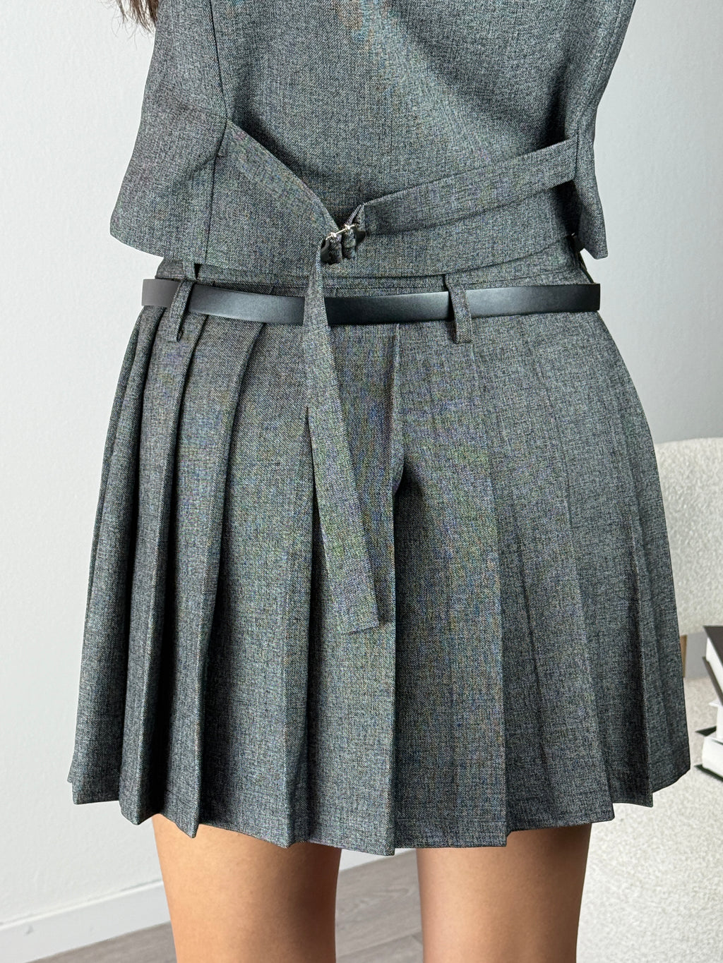 Gonna Mélange Grigia Saiph