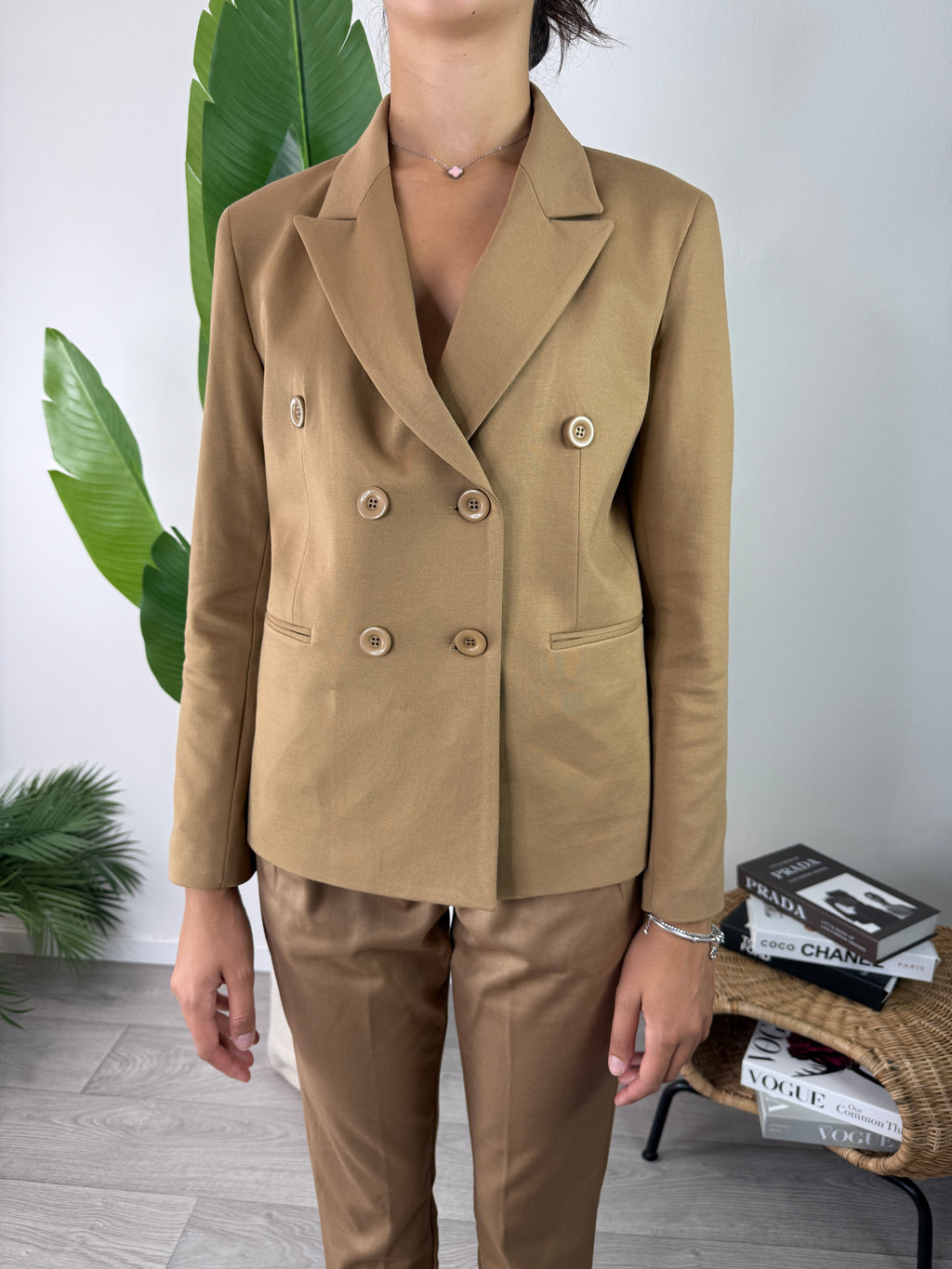 Blazer Clara Cammello Squad