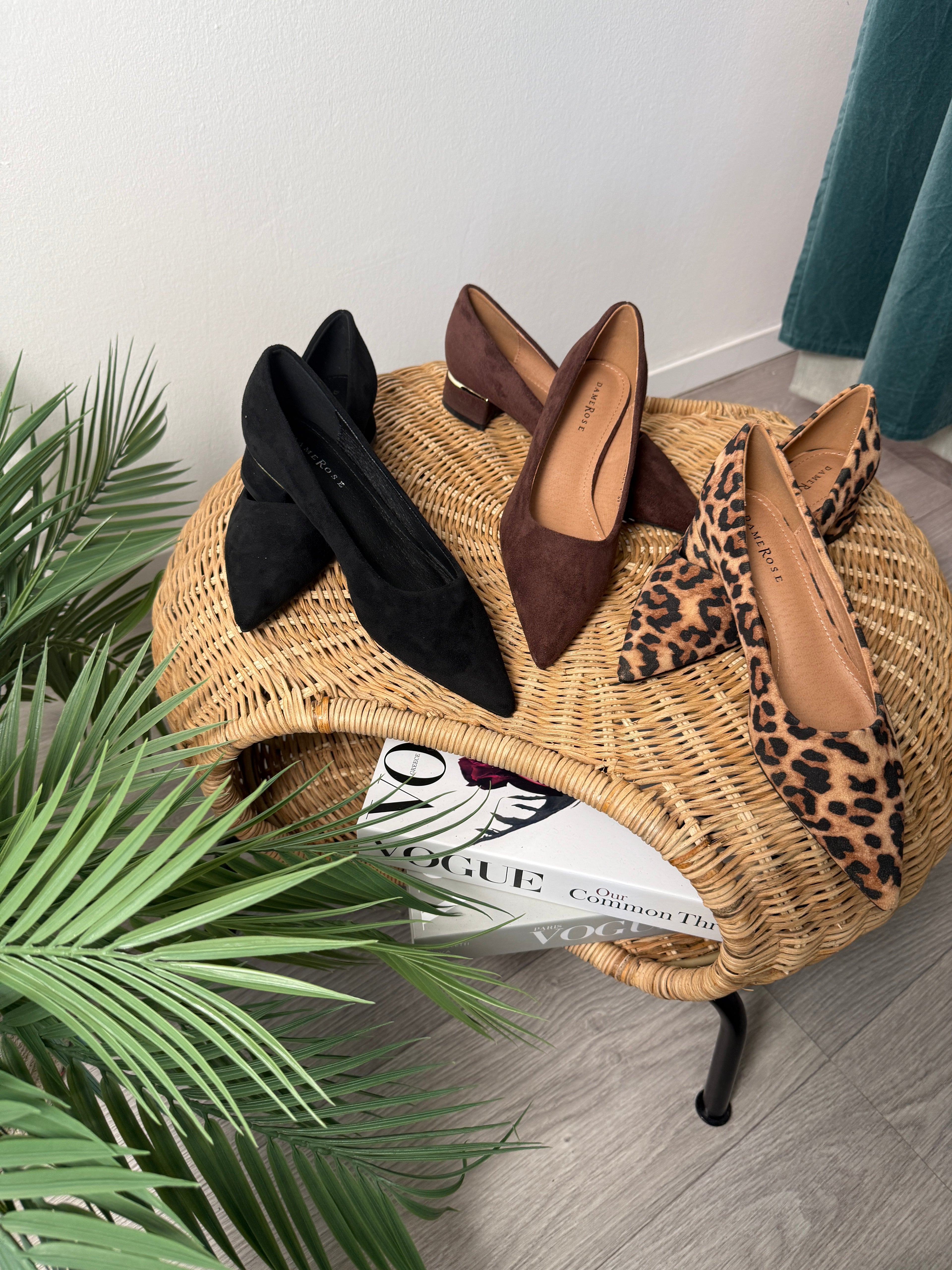 Ballerine Ecocamoscio Nera