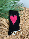Calzino Cuore Nero