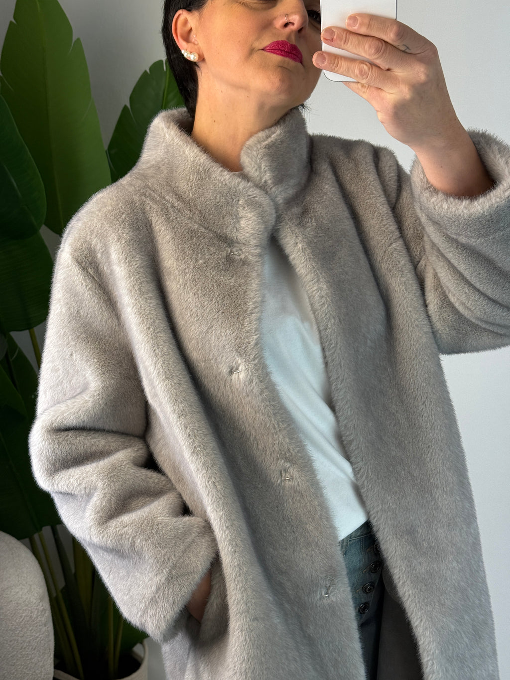 Ecopelliccia Terry Perla - Premiere Dame