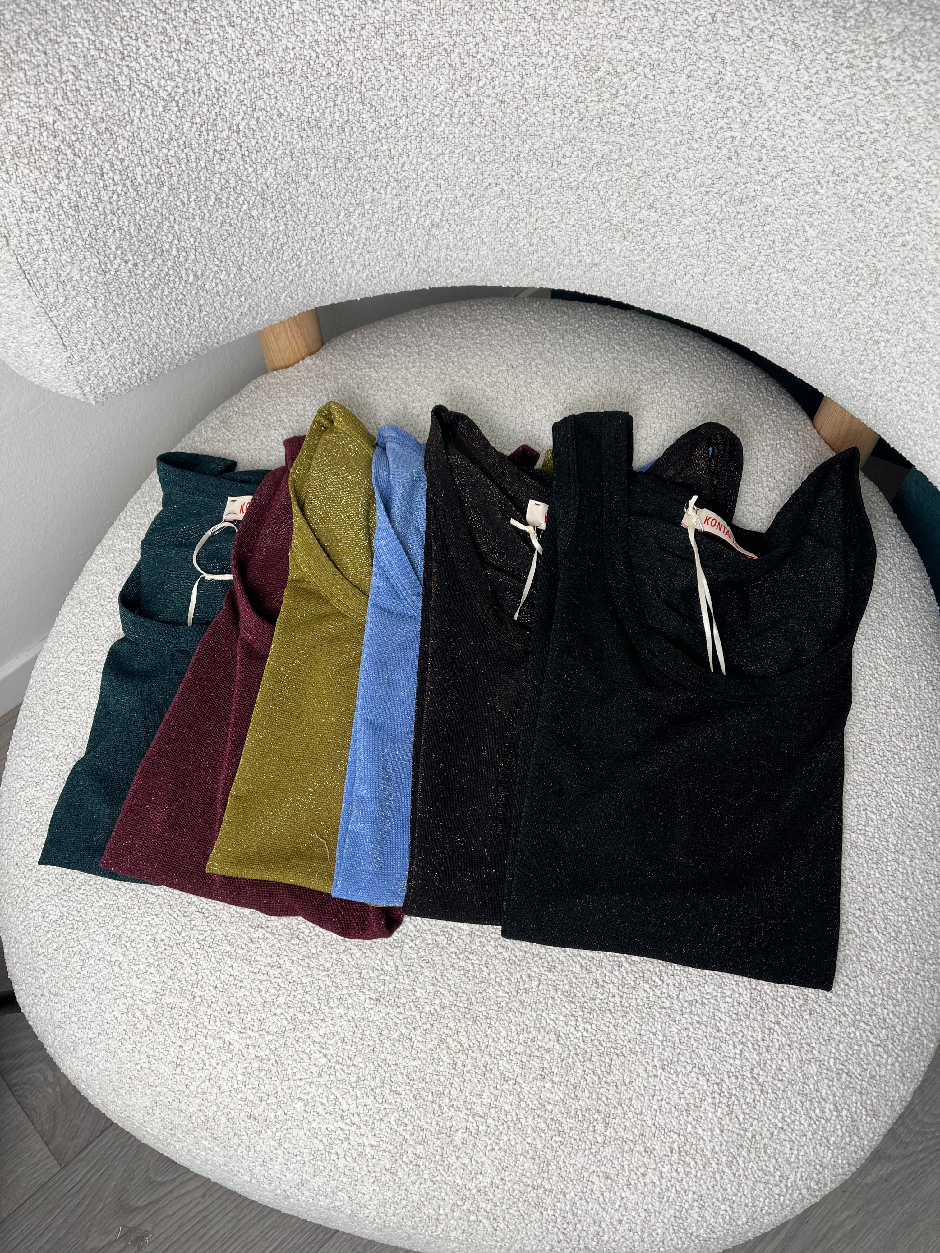 Canotta Lurex Mogano - Kontatto