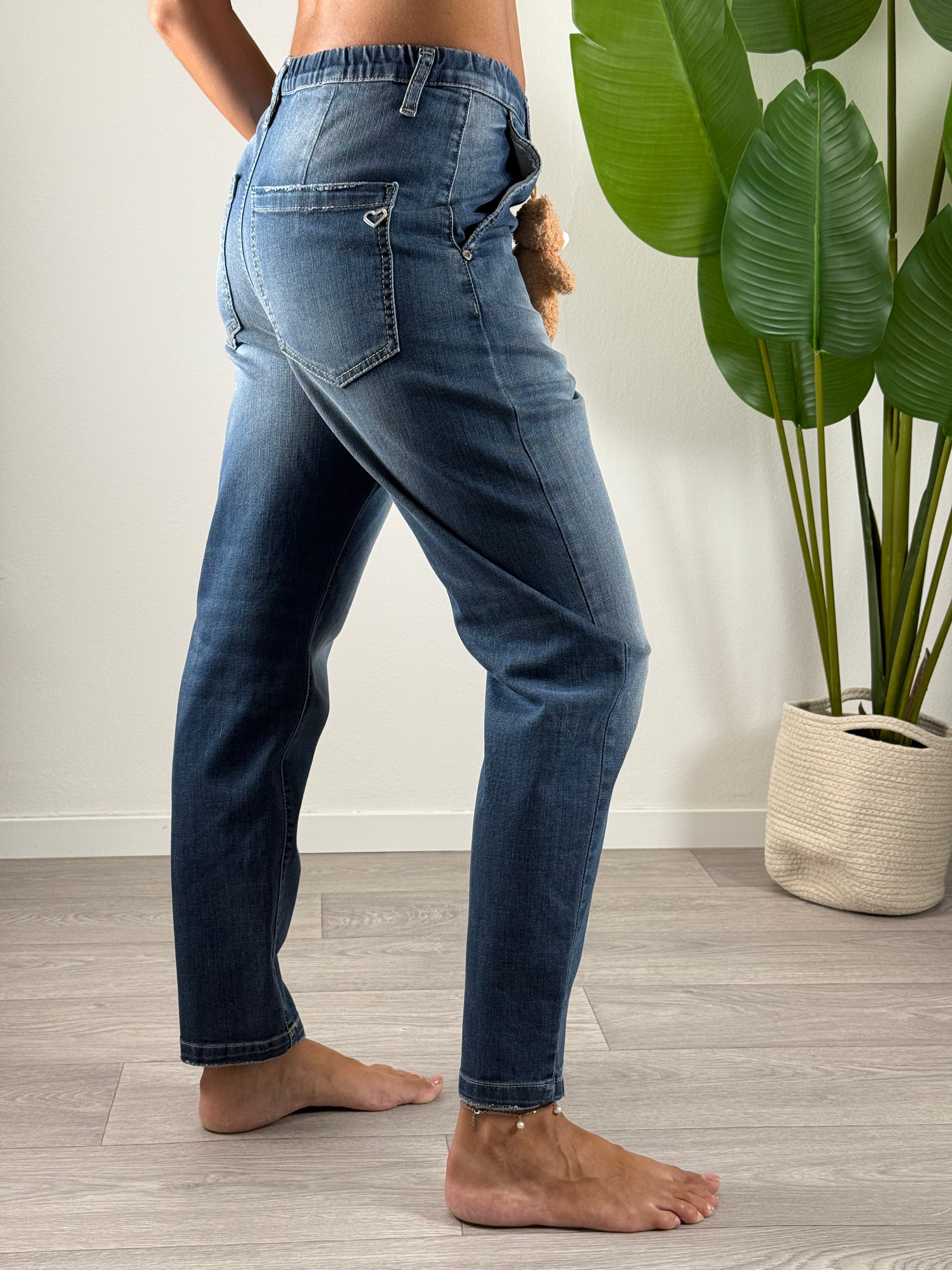 Denim Teddy Blu Please