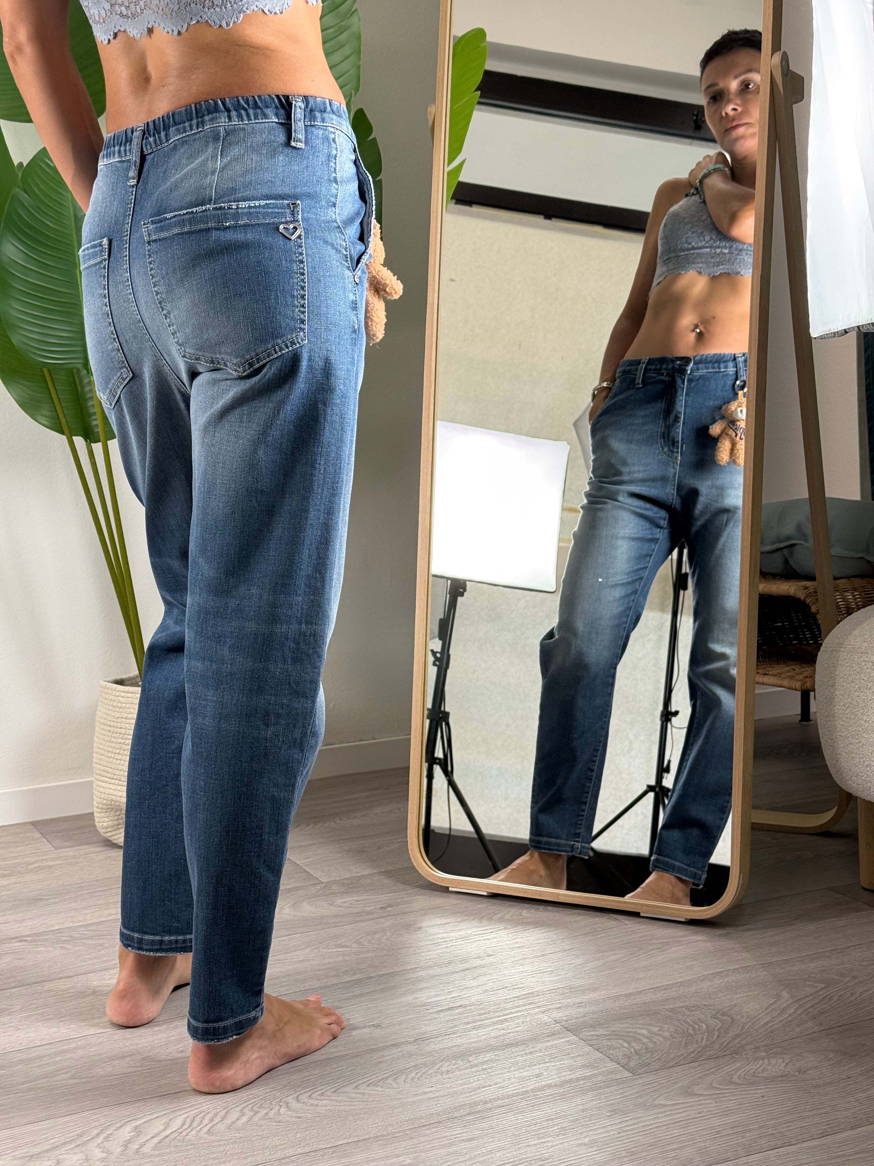 Denim Teddy Blu Please