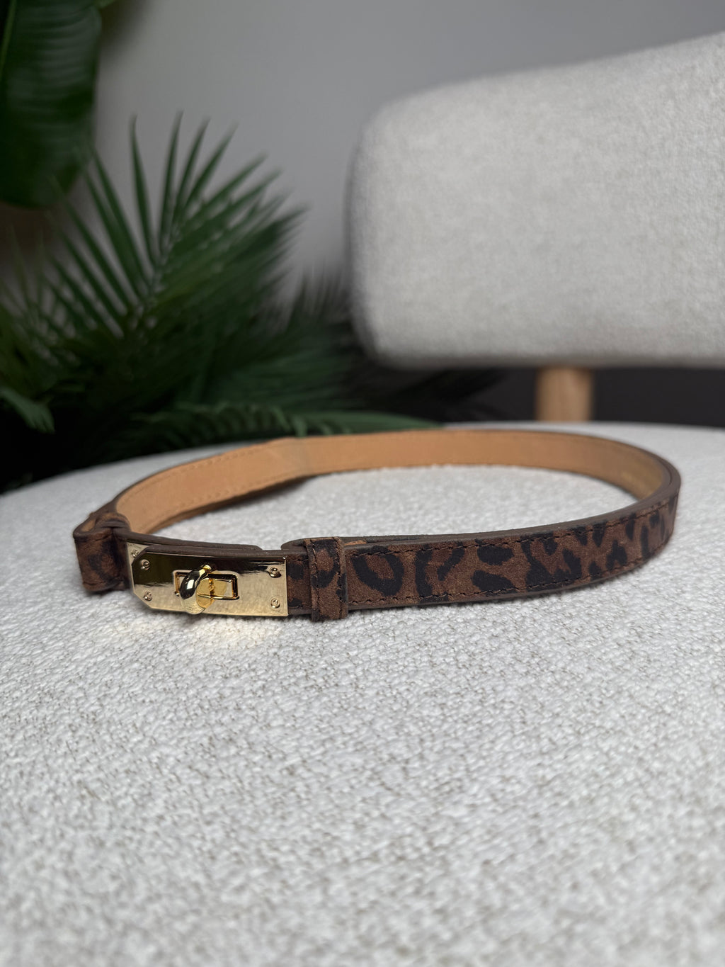 Cintura regolabile Animalier Scuro