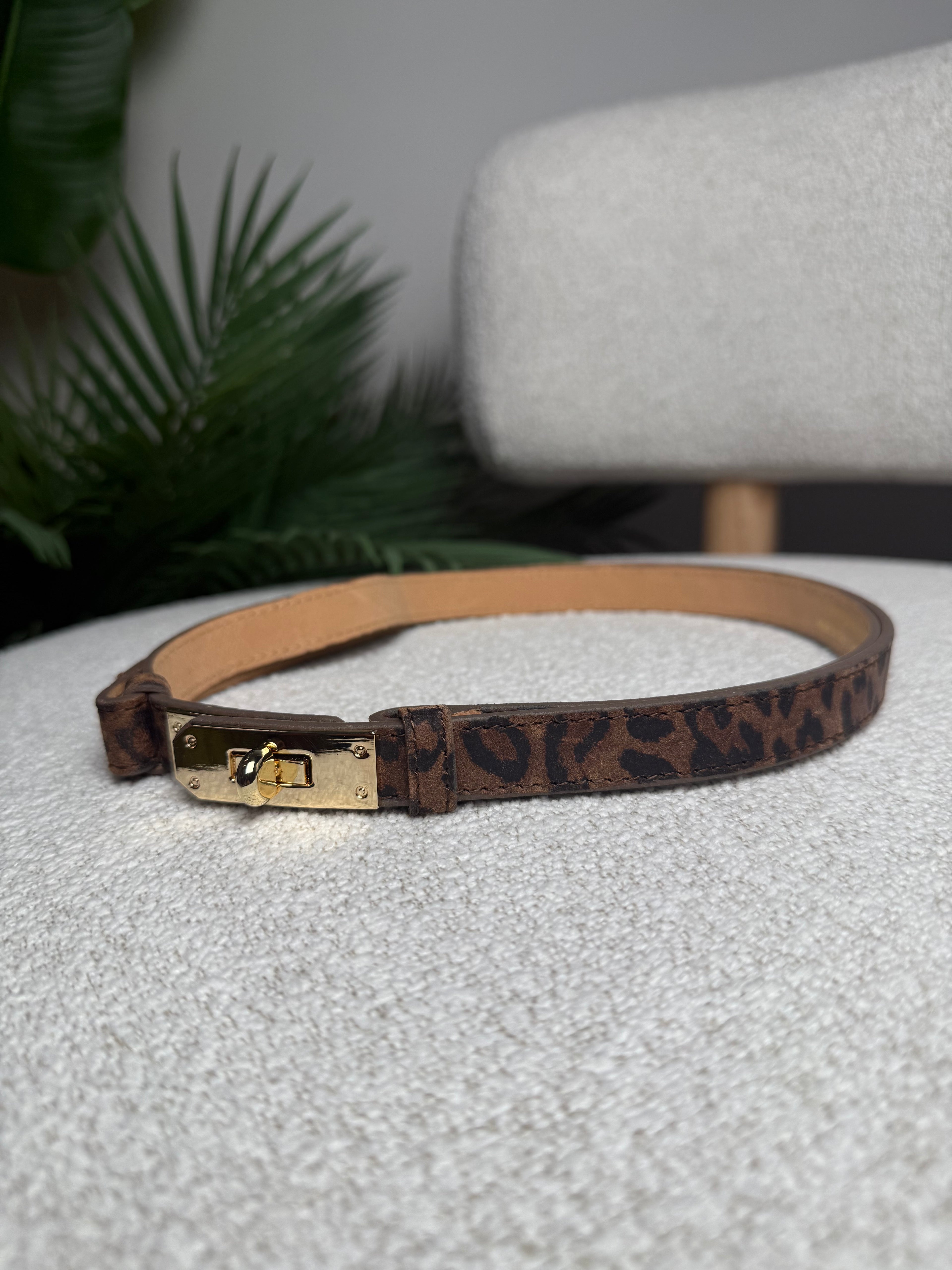 Cintura regolabile Animalier Scuro