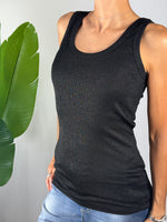 Top lurex tondo Vicolo Nero