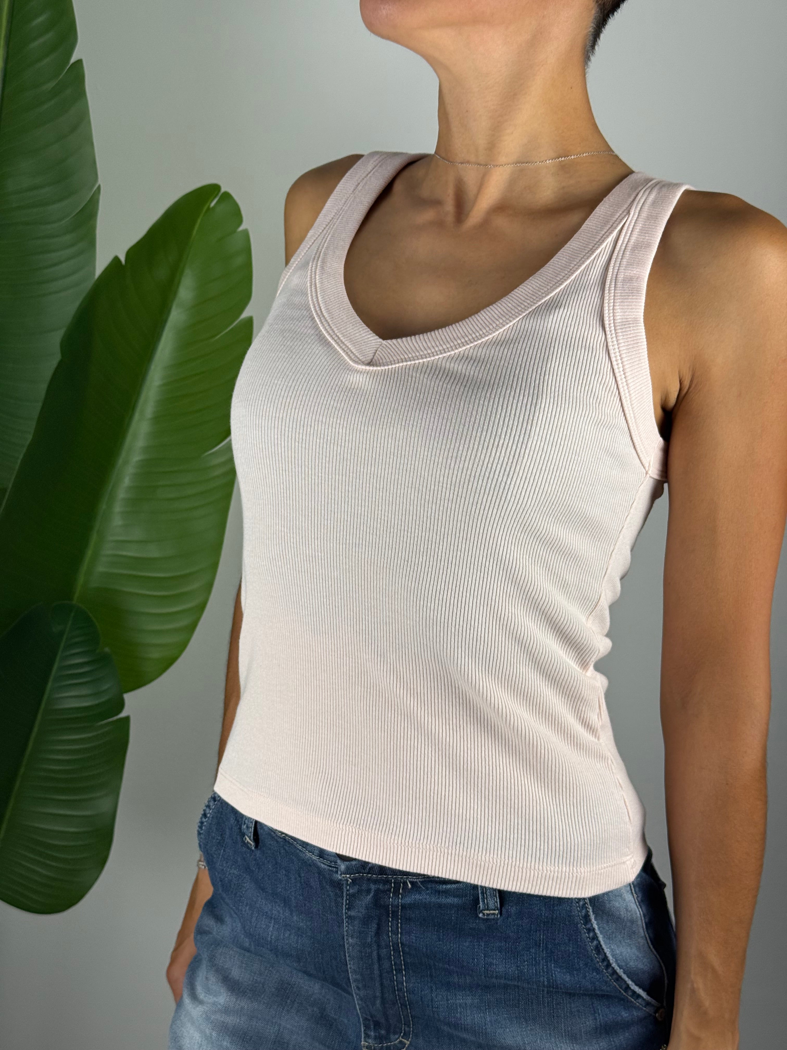 Top costina Vicolo Rosa