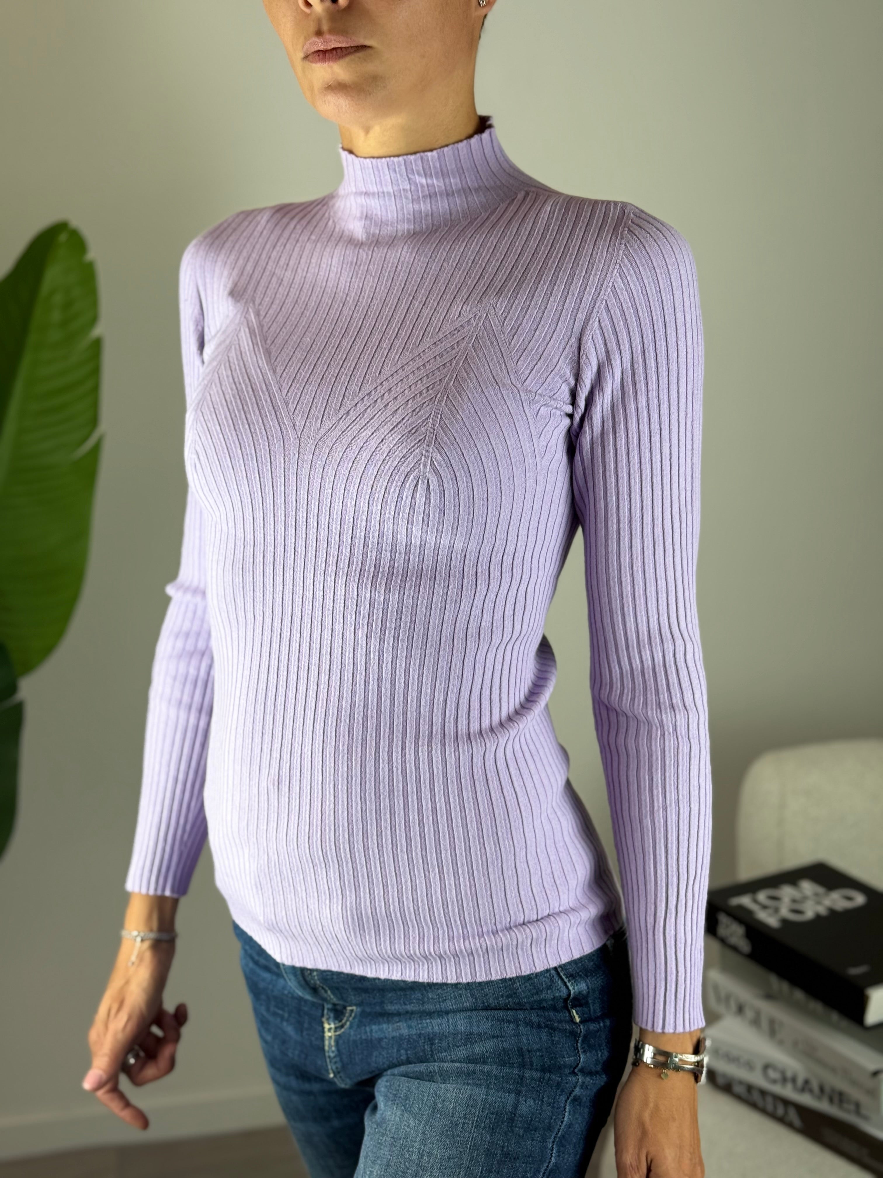 Maglia Cratere Lilla Kontatto