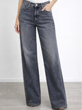 Plaese - Jeans a palazzo - Nero slavato