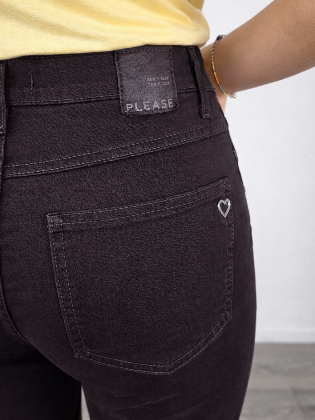 Please - Pantalone a sigaretta - CioccolatoPLEASE