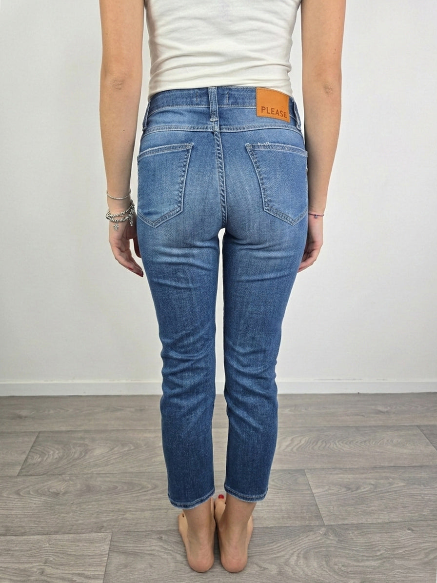 Please - Jeans skinny - Blu