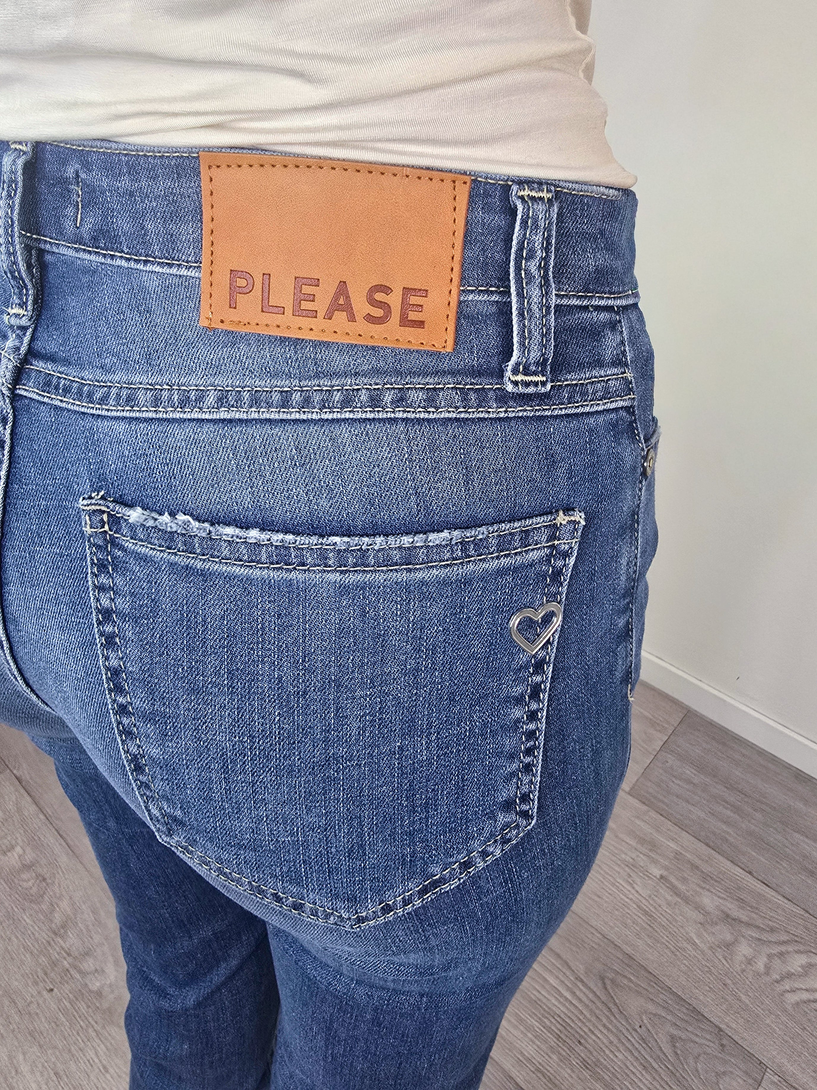 Please - Jeans skinny - Blu