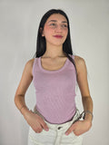 Top lurex vicolo Rosa
