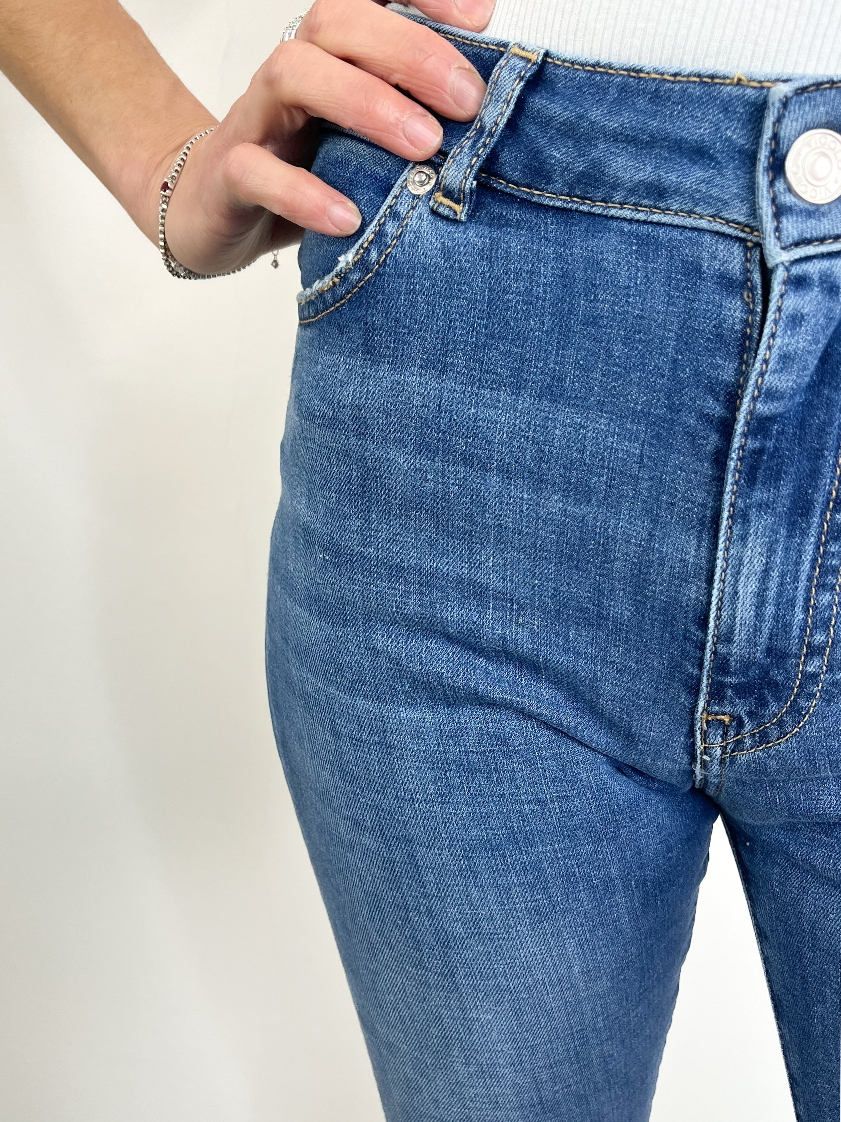 Vicolo - Jeans Gisele Flare - Blu