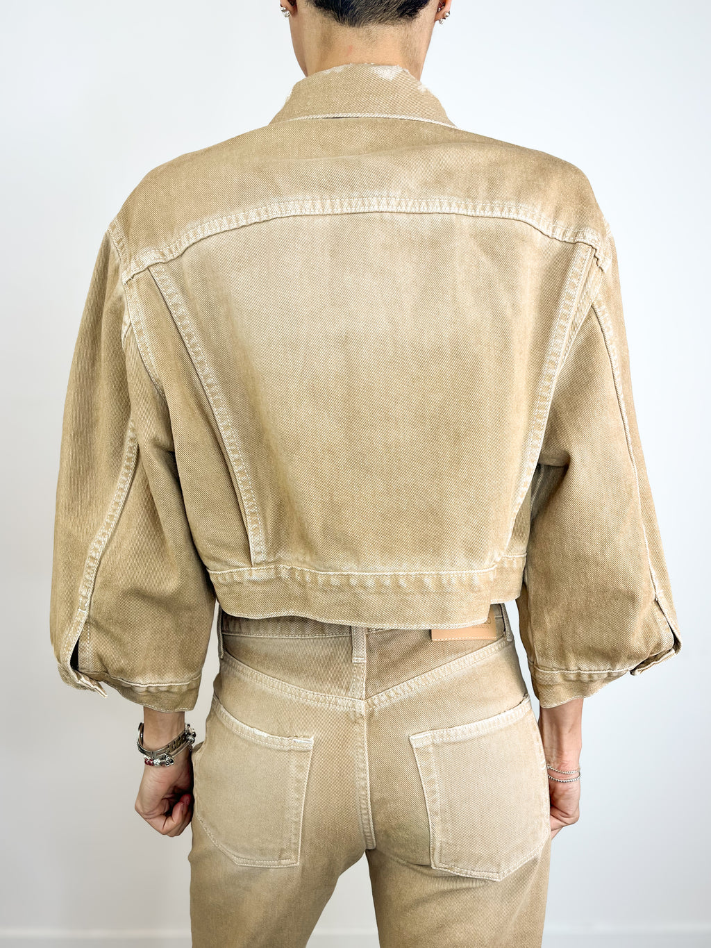 Vicolo - Giubbottino Joanna in denim - Beige