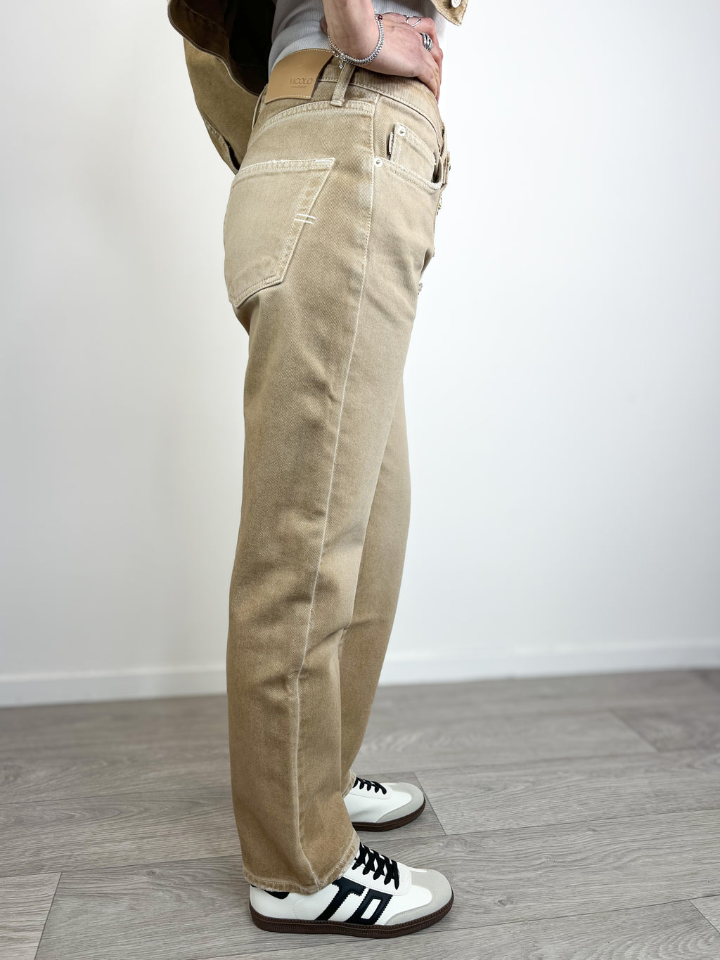 Vicolo - Jeans Zoe regular fit - Beige