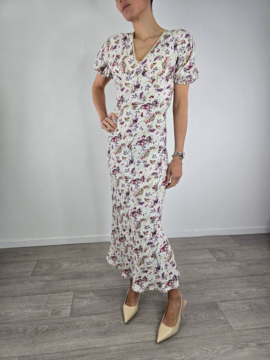 kikisix abito sirena a fiori 2026