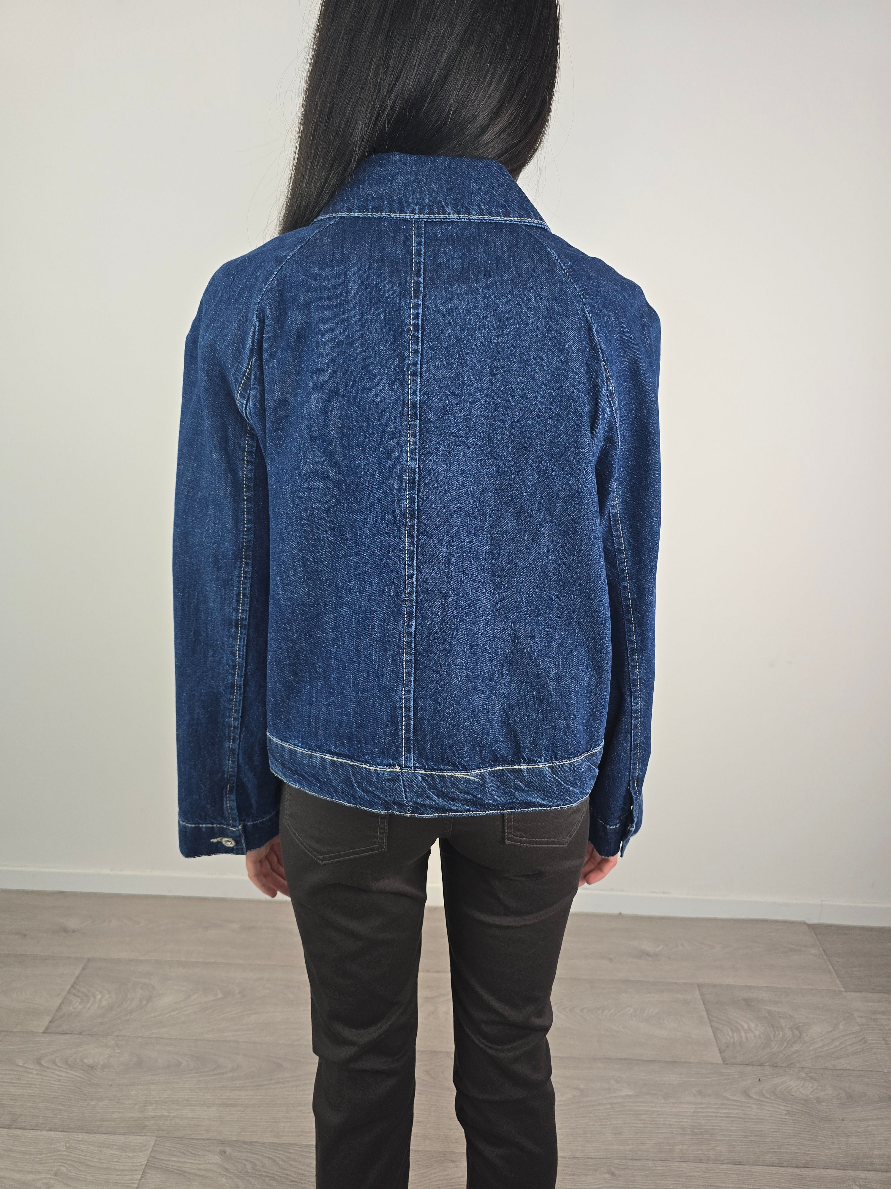 Please giacca in denim donna pE 26