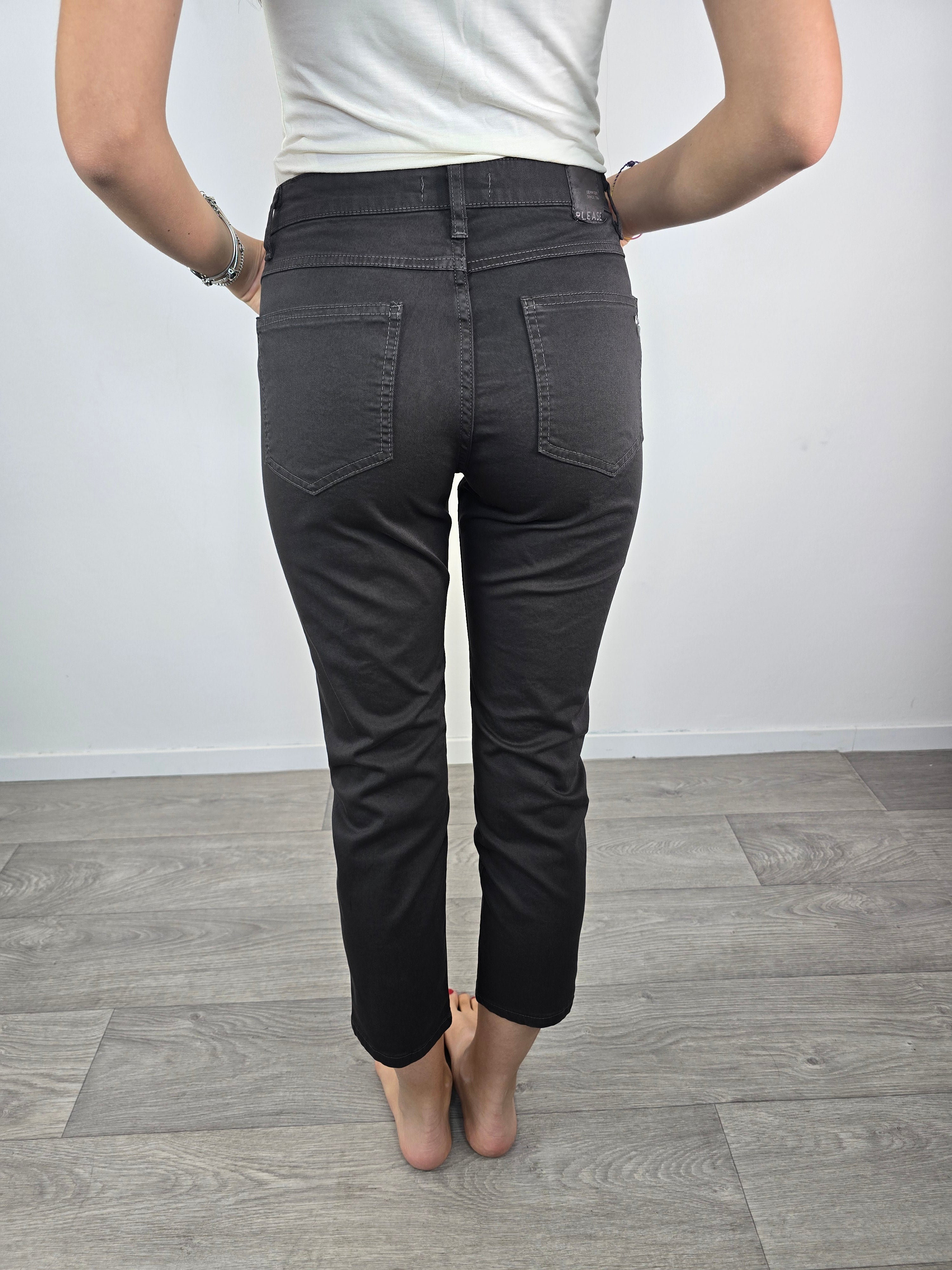 Please denim marrore donna retro