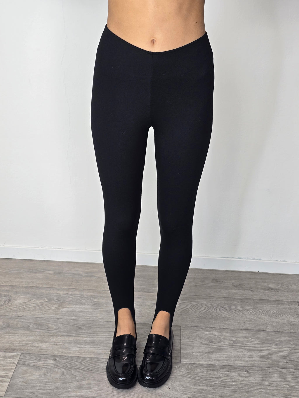 Leggins con ghetta Nero - Kontatto