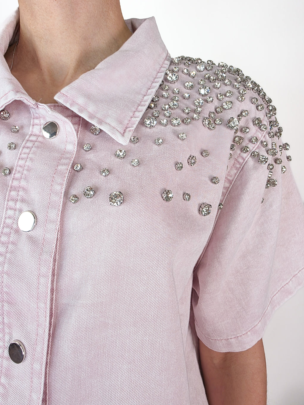Susy Mix - Completo Strass - Rosa