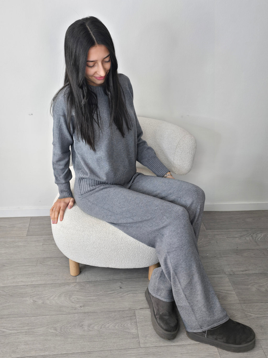 maglia grigia FW 25 donna