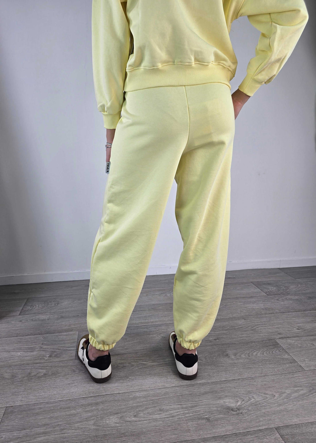 Berna - Jogger in felpa - Giallo