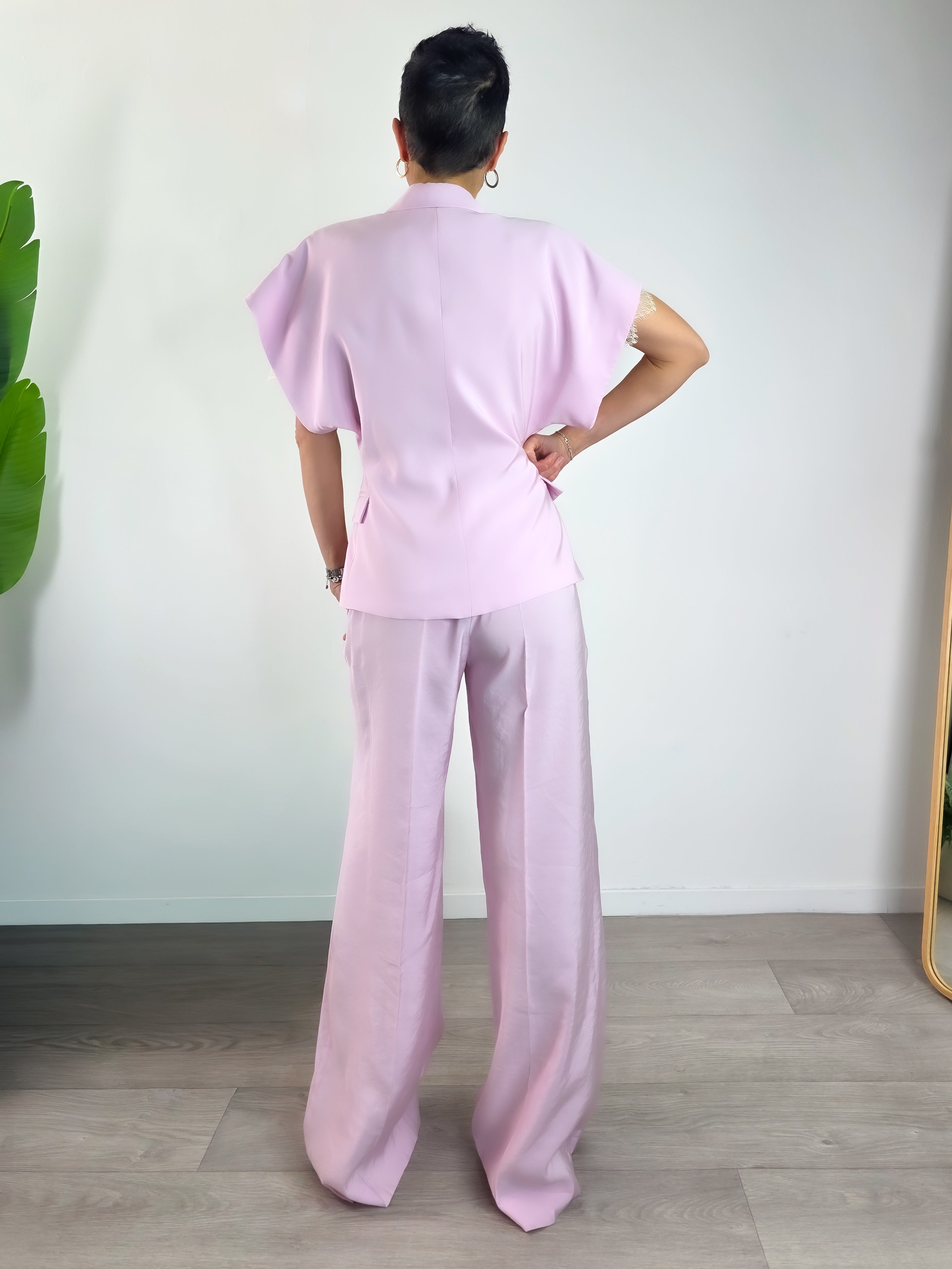 Kontatto - Blazer manica corta - Rosa